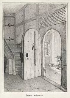 Luther, Wartburg Door