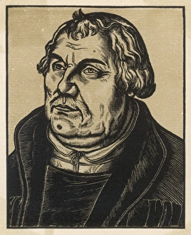 Luther Woodcut