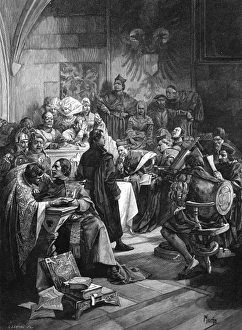 Images Dated 25th July 2012: Luther at Worms