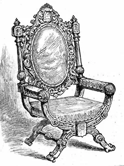 Images Dated 10th January 2005: The Lutine Chair, Lloyds of London, 1886