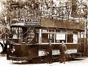 Tramways Collection: Luton Tram early 1900s
