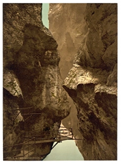 Aare Gallery: Lutschinen, Aare Ravine, II, Bernese Oberland, Switzerland