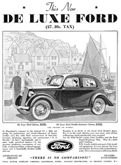 Luxe Prints: De Luxe Ford Saloon Light Car : lb135.00 Ex Works