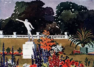 Began Prints: Luxembourg Gardens, Paris
