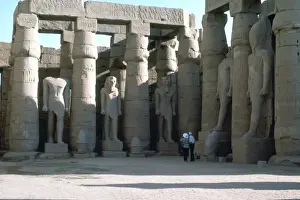 Luxor Temple Courtyard