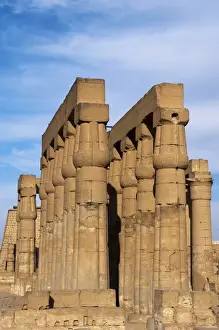 Luxor Temple. Hypostyle. Egypt