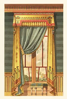 Decorator Gallery: Luxury Egyptian-style wall hangings, circa 1900