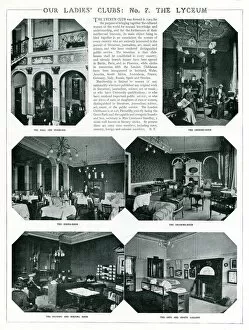 Images Dated 7th June 2019: The Lyceum Club, 1908