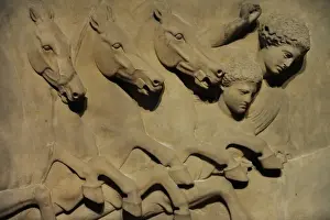 Istanbul Prints: Lycian Sarcophagus. 5th century BC. Paros marble
