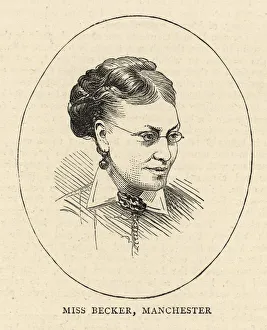Becker Collection: LYDIA BECKER / 1827-1890