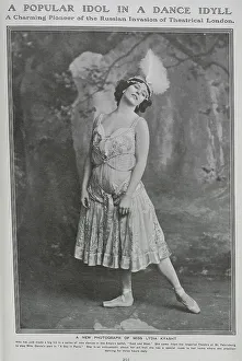 Lydia Prints: Lydia Kyasht, ballet dancer