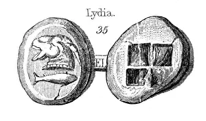 Earliest Prints: Lydian Coins