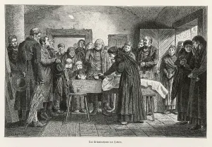 Funerals Prints: LYING IN STATE, AUSTRIA