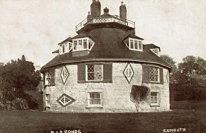 Weird Collection: Lympstone, Exmouth, Devon - A La Ronde - 16-sided house