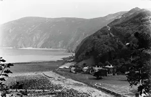 Lynton Prints: Lynton County Hill View