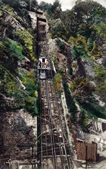 Joining Prints: The Lynton and Lynmouth Cliff Railway