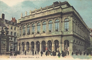 Images Dated 4th April 2011: Lyon, France - The Grand Theatre