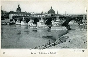 Pont Prints: Lyon, France - Le Pont de la Guillotiere