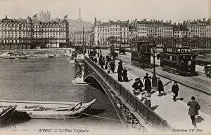 Lyon, France - Le Pont Lafayette