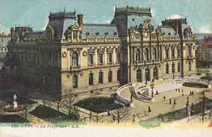 Head Quarters Prints: Lyon, France - The Prefecture