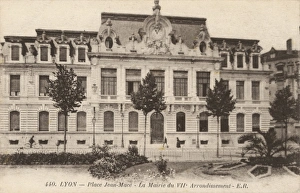 Images Dated 4th April 2011: Lyon, France - Town Hall on Place Jean-Mace