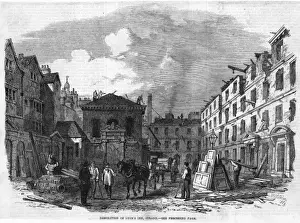 Demolishing Prints: Lyons Inn Demolished