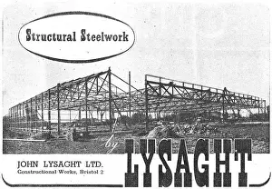 Lysaght Constructional Steelwork For The Aircraft Industry