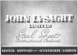 Sheets Prints: Lysaght Constructional Steelwork & Steel Sheets