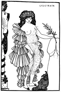 Images Dated 26th January 2011: Lysistrata by Aubrey Beardsley