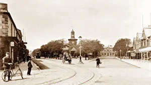 Lytham Prints: Lytham St. Annes Market Hall early 1900s