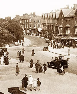 Lytham Prints: Lytham St. Annes Square and Crescent probably 1920s