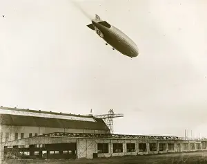 Lasted Prints: The LZ129 Hindenburg over Friedrichshafen on 4 March 193?