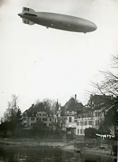 The LZ129 Hindenburg over Lake Constance on 4 March 1936?