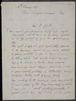 From M. G. Peracca to A. Gunther