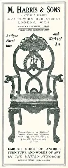 Antique Collection: M. Harris and Sons Advertisement