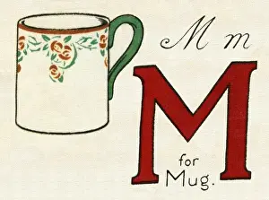 Kiddiewiddies Prints: M for Mug