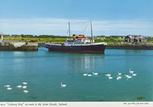 M. V. Galway Bay en route to the Aran Islands