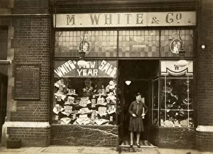 Shopkeeper Collection: M. White & Co. Menswear Store - 157 Kings Road, Chelsea
