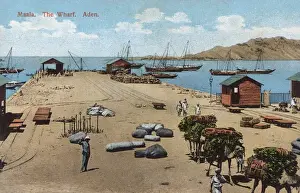 Dec15 Prints: Maala - The Wharf - Seaport of Aden, Yemen