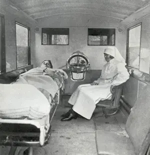 MAB Ambulance Interior, London