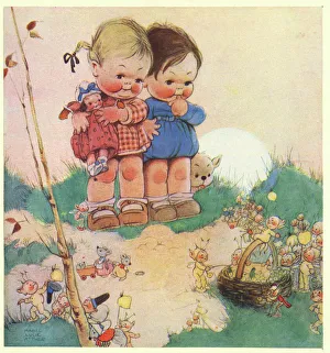 Images Dated 11th May 2018: Mabel Lucie Attwell - The Idea of Fairies