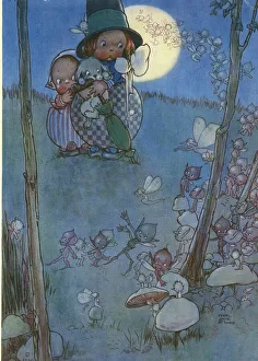 Images Dated 11th May 2018: Mabel Lucie Attwell - Whos Afraid