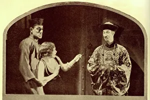 Productions Prints: Mabel Poulton and Gibb McLaughlin in film scene