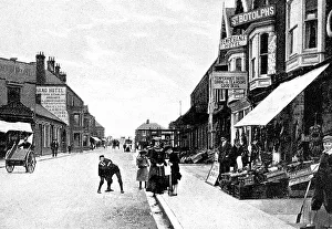 Mablethorpe Prints: Mablethorpe High Street early 1900s