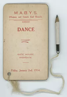 Images Dated 20th April 2021: MABYS Dance Card, Highgate. London