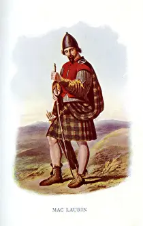 Mac Laurin, Traditional Scottish Clan Costume