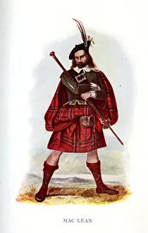 Mac Lean, Traditional Scottish Clan Costume