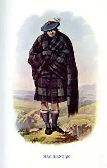 Mac Lennan, Traditional Scottish Clan Costume