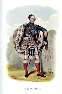 Mac Pherson, Traditional Scottish Clan Costume