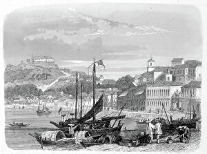 Grande Collection: Macao: the Pria Grande (harbour) Date: 1846